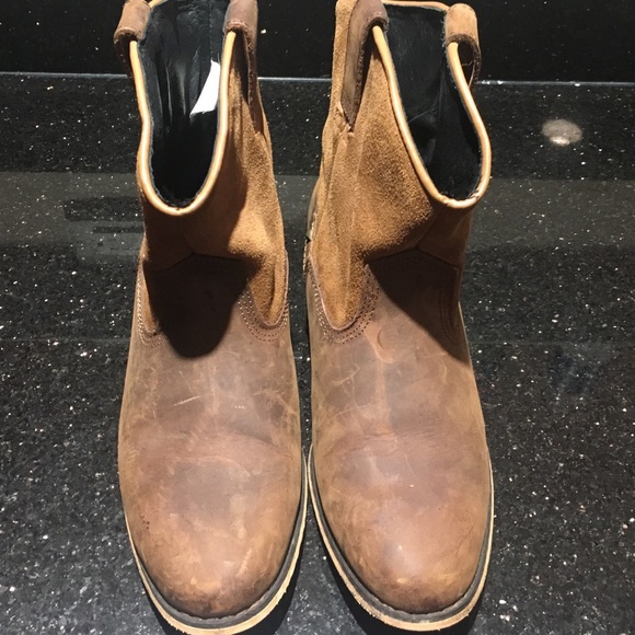 NWOT Genuine Leather Cowgirl Booties - Picture 3 of 4
